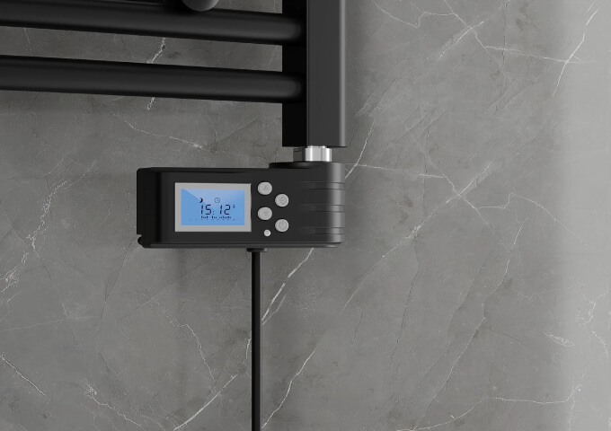 Električni grijač crna 450W