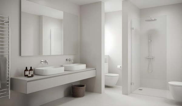 Minimalistička kupaonica — kako urediti jednostavan, elegantan i funkcionalan interijer? 